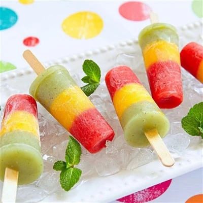 Serbuk Pop Ais Oren Serbuk Popsicle Campuran OEM